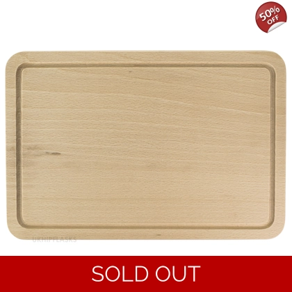 Beech Wood - Rectangular - Medium - Untreated Chopping Board